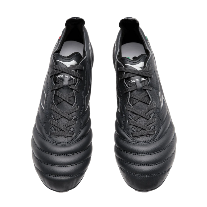 Diadora Men's Brasil Elite Tech ITA LPX FG Firm Ground Football Boots Black