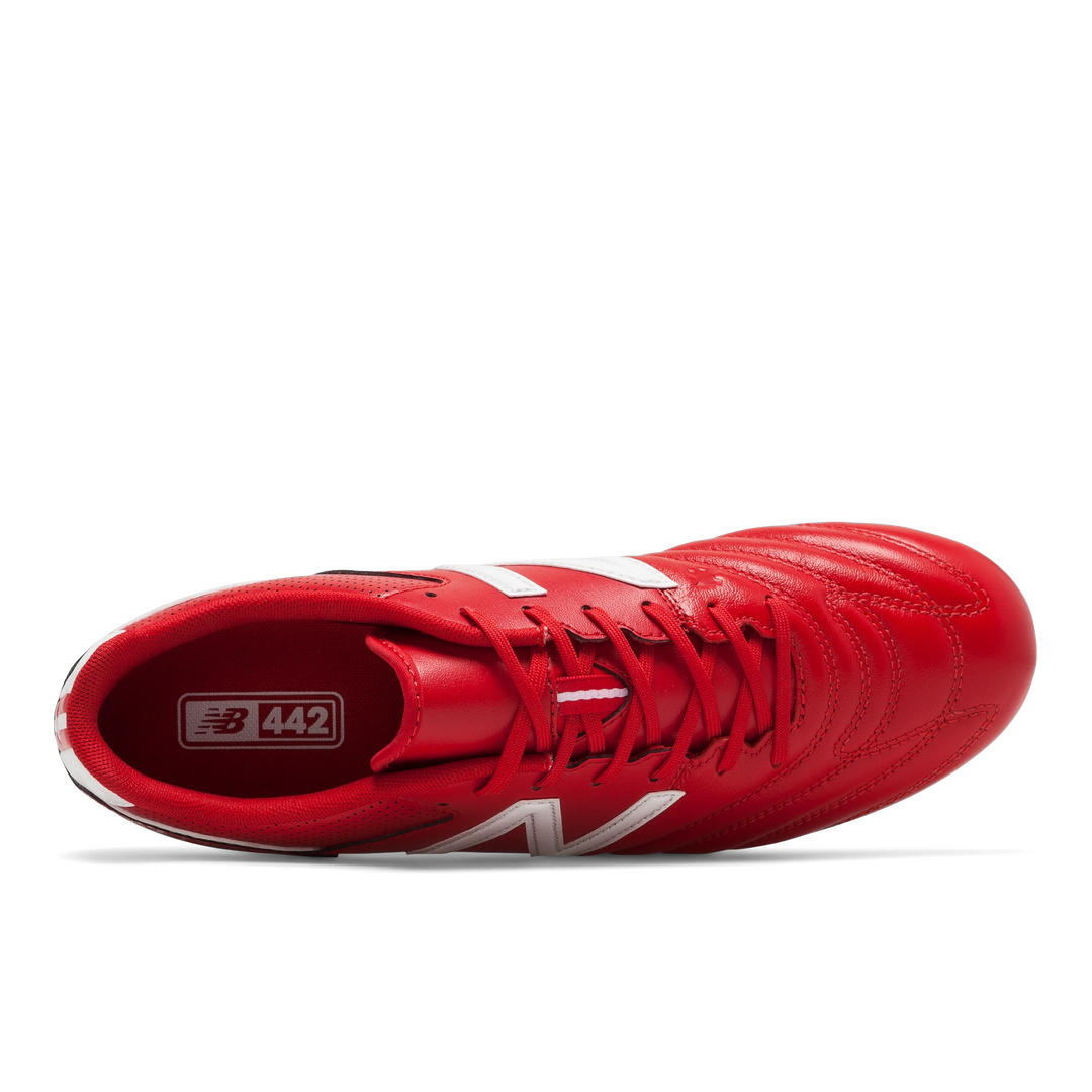 New Balance 442 TEAM FG Firm Ground Football Boots Scarlet