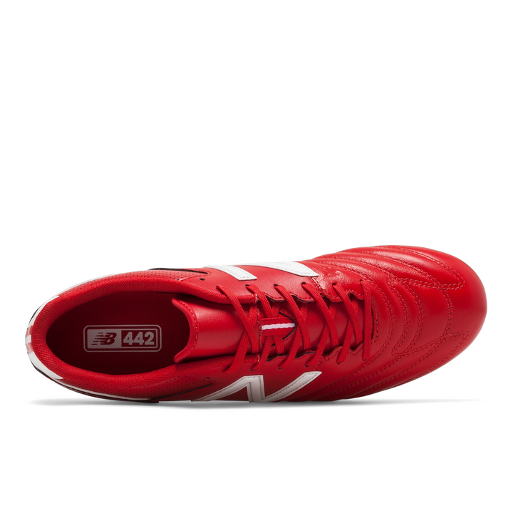 New Balance 442 TEAM FG Firm Ground Football Boots Scarlet