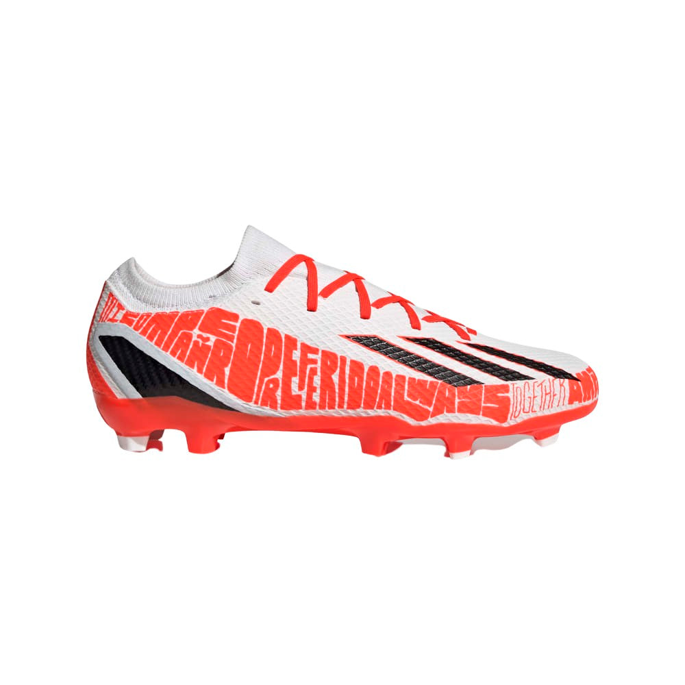 adidas Speed Portal Messi.3 FG Firm Ground Soccer Cleats White/Red