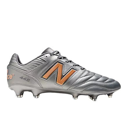 New Balance 442 V2 Pro FG Soccer Cleats Silver