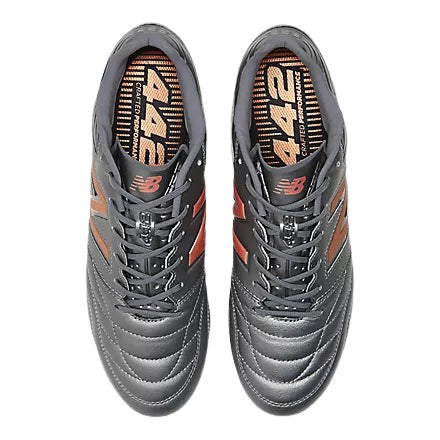 New Balance 442 V2 Pro FG Soccer Cleats Silver