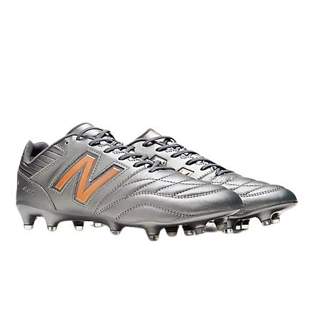 New Balance 442 V2 Pro FG Soccer Cleats Silver