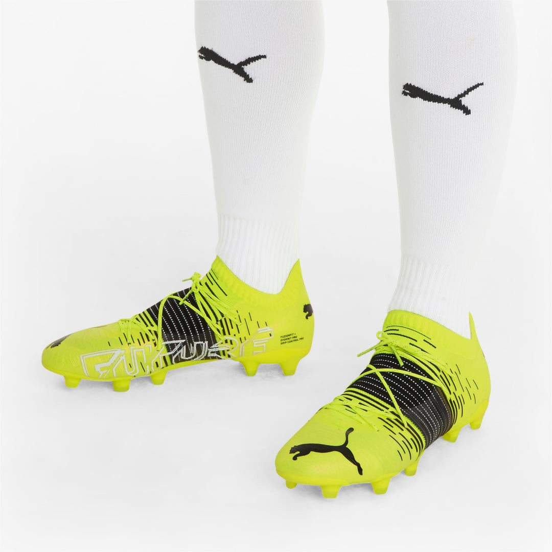 Puma Future Z 1.1 FG Firm Ground Football Boots Yellow/Black