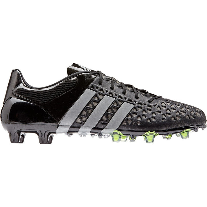 adidas Ace 15.1 FG/AG Negro/Plata