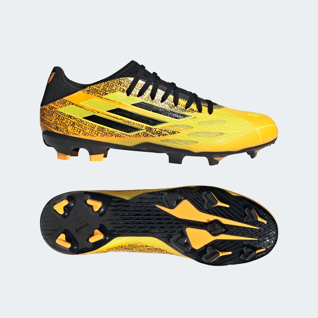 adidas X Speedflow Messi 3 FG Firm Ground Boots Gold