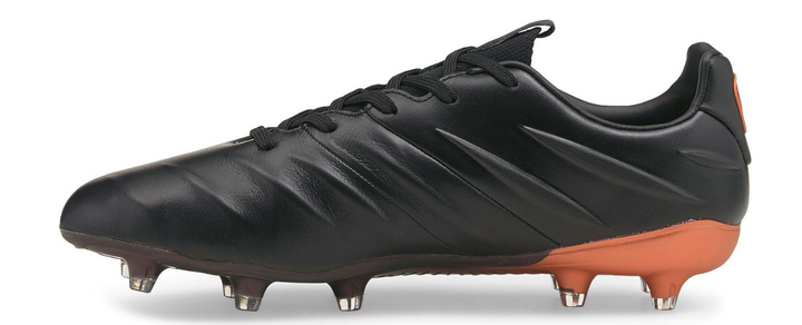 Botas de fútbol para superficies múltiples Puma King Platinum 21 FG/AG Negro/Bronce