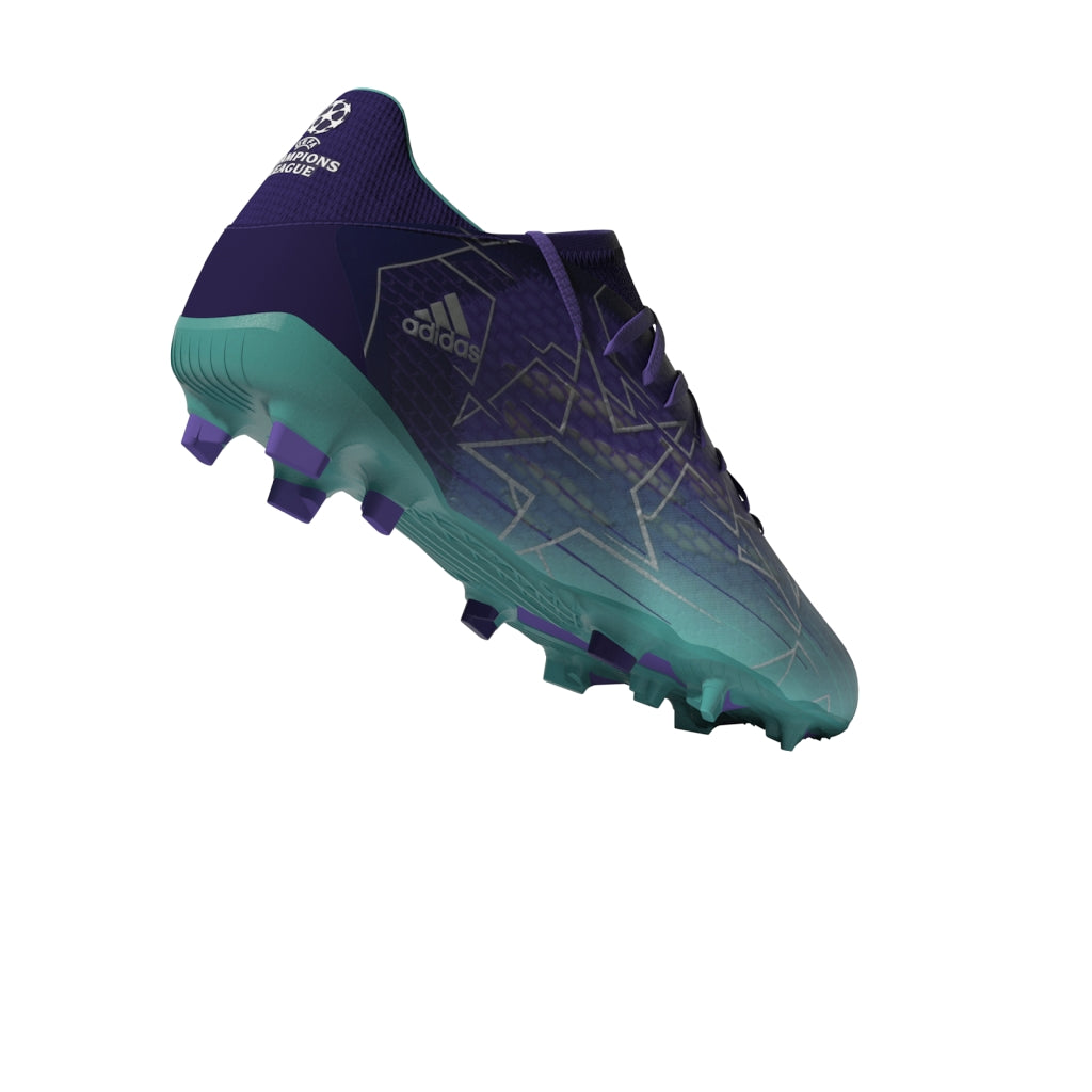 adidas X Speed Flow 3 FG Firm Ground Boots Purple Rush / Silver Metallic / Mint Rush