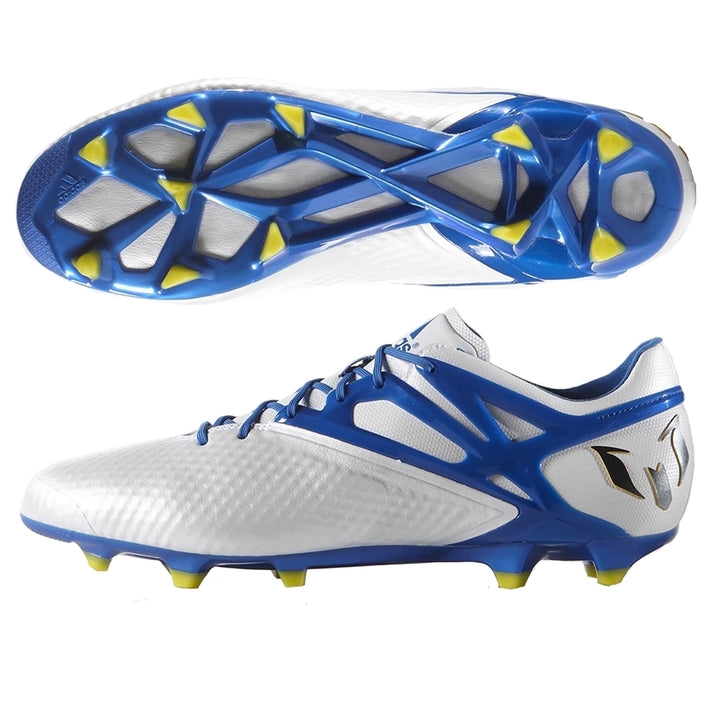 adidas Messi 15.1 FG/AG Blanco/Azul/Negro